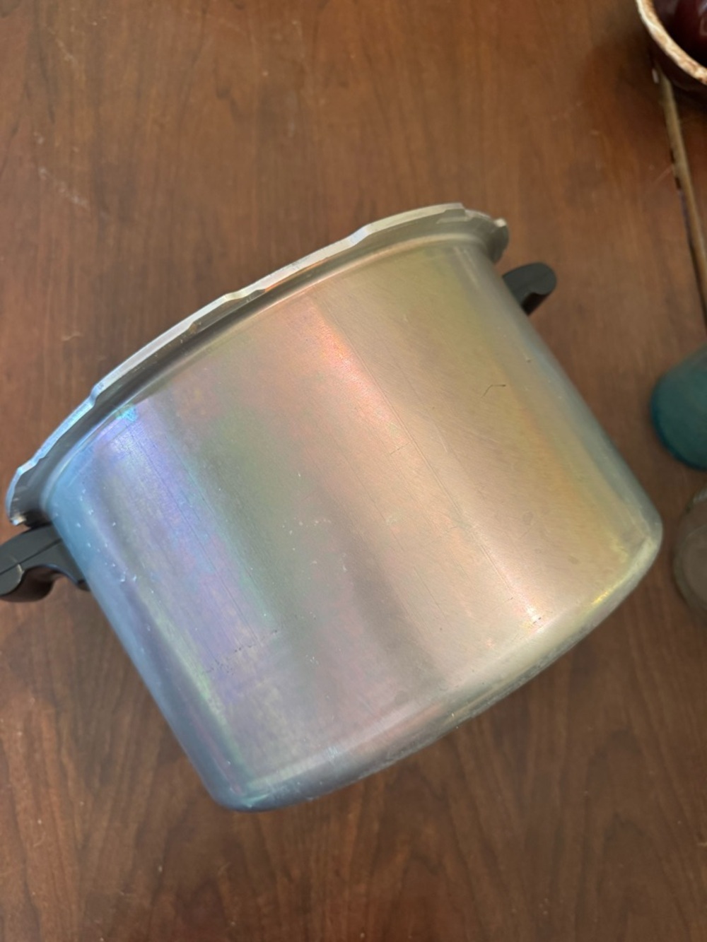 Vintage Mirro 16 Qt Aluminum Pressure Cooker Pot NO LID
